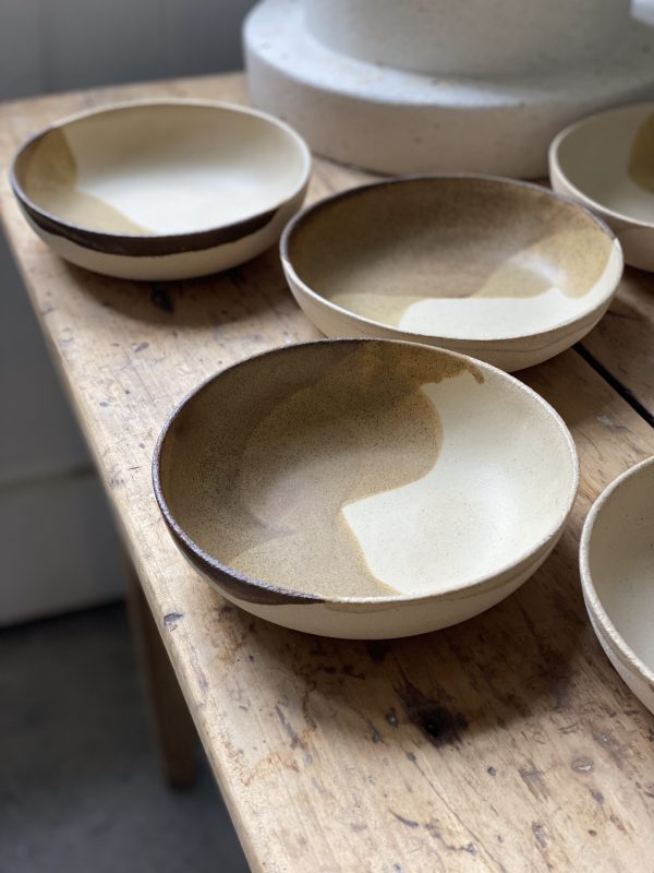 ROMY Bicolore - Assiette creuse